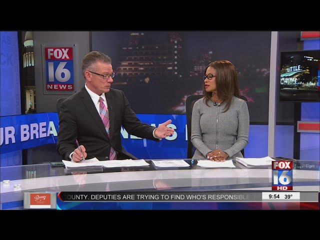 Fox16 News at 9pm Debuts New Set