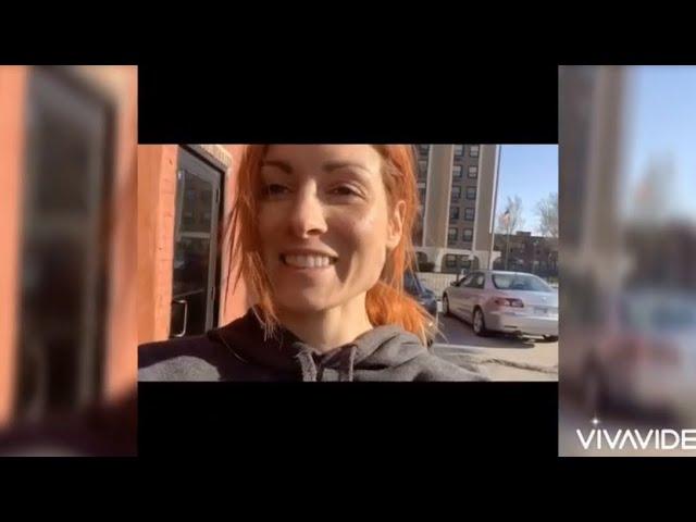 Becky Lynch Becomes Seth Rollins Video Person While He Workout