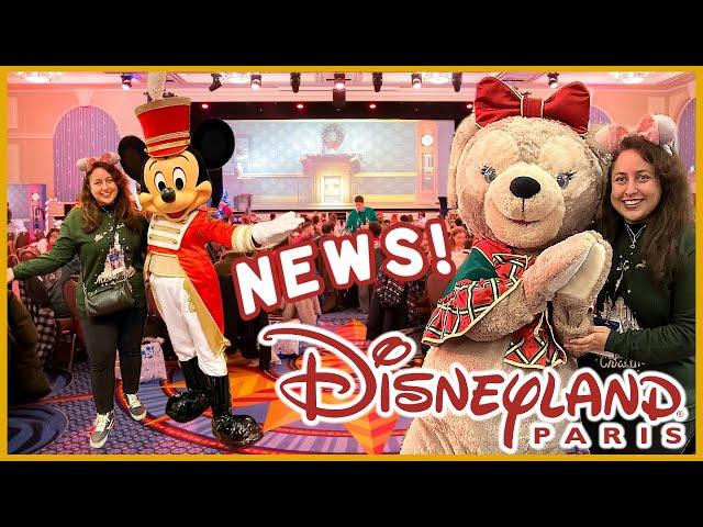 DISNEYLAND PARIS InsidEARS Christmas Event | EXCLUSIVE Characters & Exciting NEWS for 2025! AD