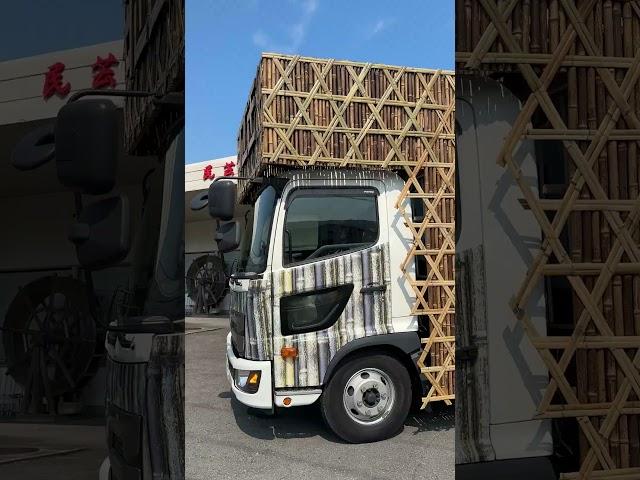 【竹虎】日本唯一の虎竹よさこい地方車が登場！ Introducing a 4-ton truck made by Tiger Bamboo!