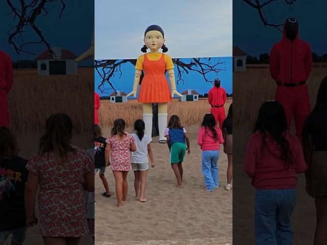 El Juego del Calamar llegó a las Playa Grande Mar del Plata