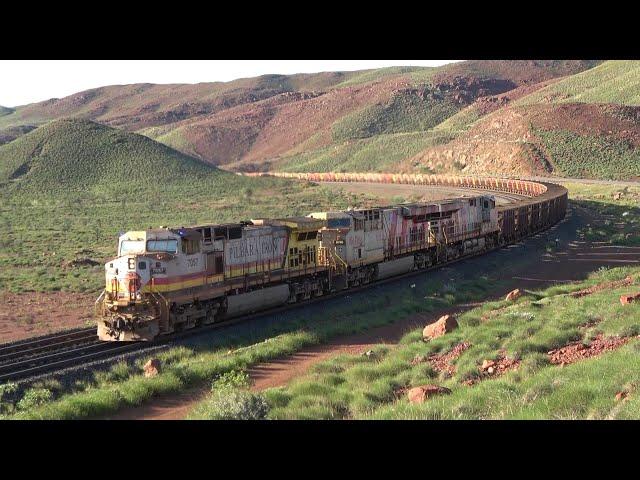 The Driverless Iron Ore Trains Of Rio Tinto Australia