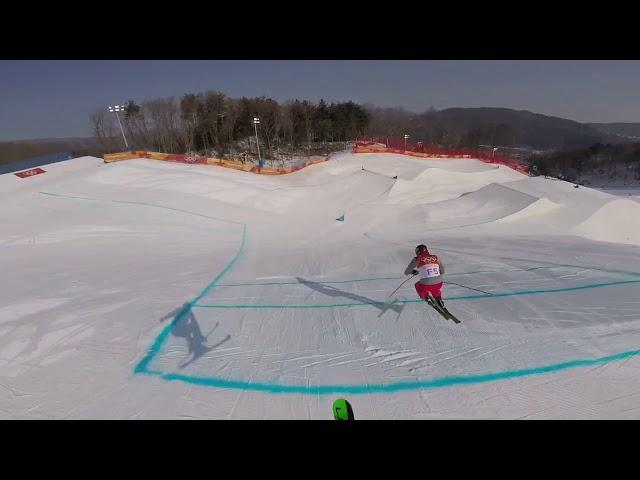 2018 Olympic Ski Cross Course - Ian Deans & Kris Mahler Test