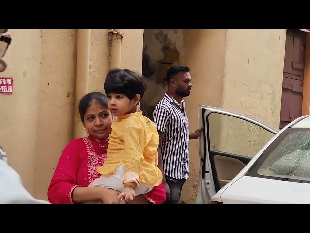 Kolkata Mallick bari te Durga puja te 2022 actor Ranjit mallick and koel mallick 