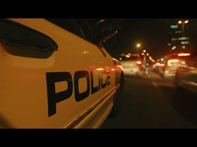 4K Police Car | Driving | Emergency Vehicle | Pov | Free Stock Video Footage