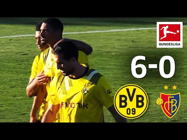 Hattrick Haller! | Borussia Dortmund vs. FC Basel | Highlights