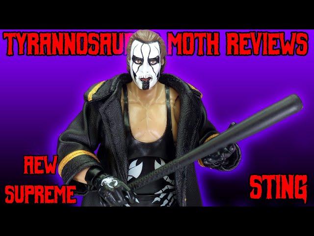 Jazwares AEW Supreme Collection Sting figure review