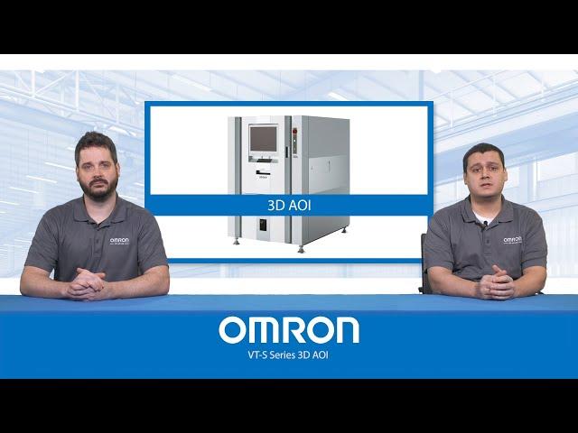 OMRON VT-S Series 3D AOI (Automated Optical Inspection) Product Demo