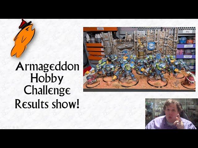 Armageddon Hobby Challenge Results Show!