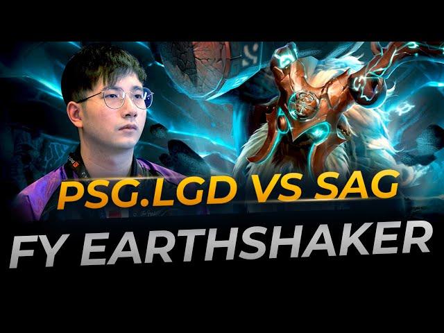 Earthshaker by PSG.LGD.fy | Full Gameplay Dota 2 Replay