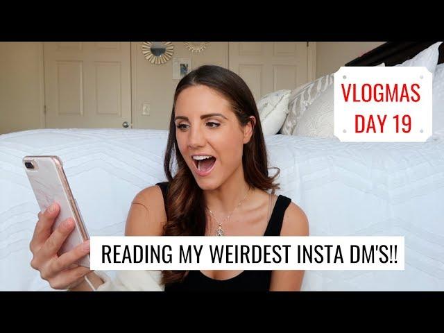 READING MY WEIRDEST INSTAGRAM DM'S | Molly J Curley