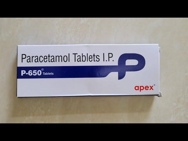 Brand Name Series || Drug #556 || Tab P-650 || Paracetamol || Fever || Headache