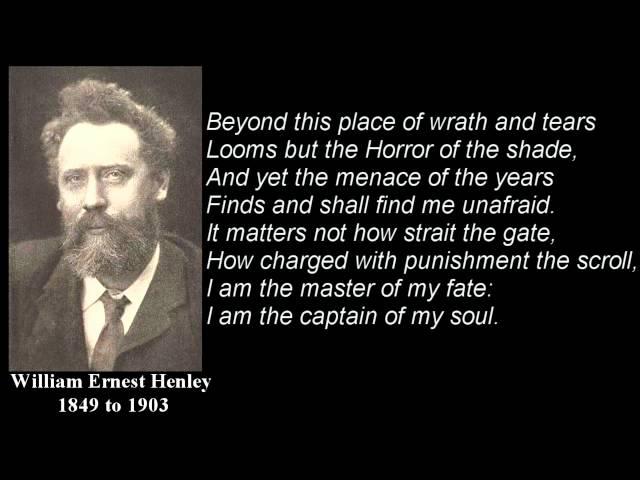 Invictus ~ poem by William Ernest Henley with text