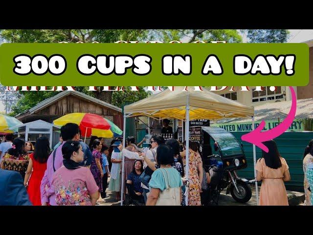 THIS TRIKE MILK TEA STORE SELLS 300 CUPS OF MILK TEA IN A DAY!  || MINI FOOD TRUCK DESIGN