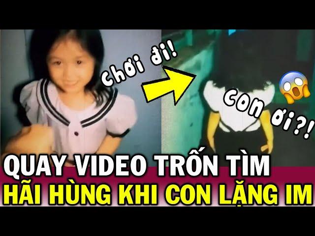 Chơi TRỐN TÌM trong NHÀ HOANG cùng con gái, mẹ RỤNG RỜI khi thấy con LẶNG IM | Tin Việt Độc Lạ