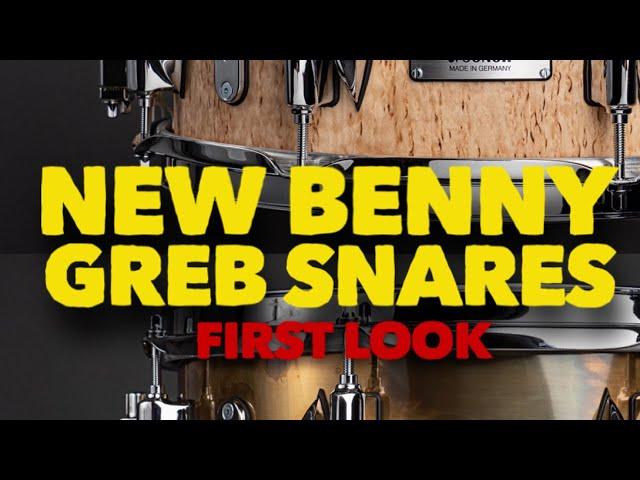 The new Benny Greb Signature Snare Drums by Sonor