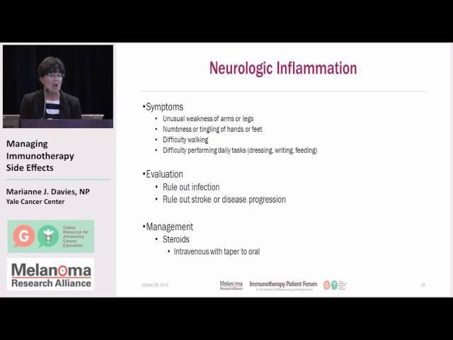 Managing Immunotherapy Side Effects - Part 2