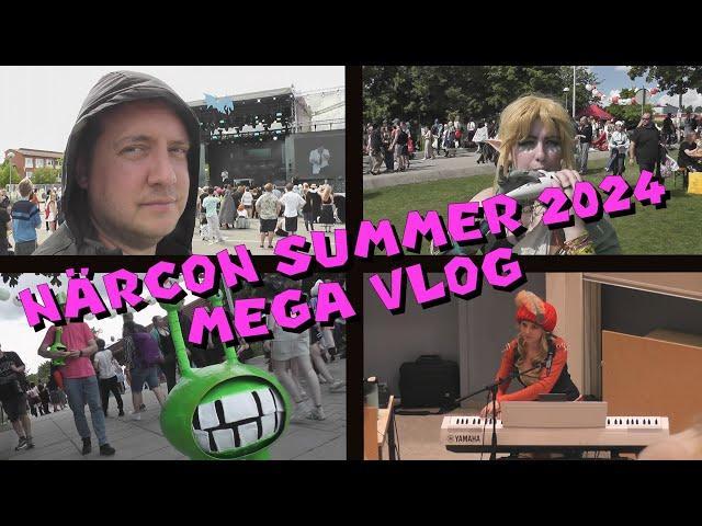 Närcon Summer 2024 - Mega Vlog