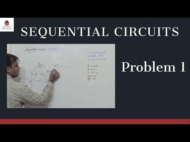 Sequential Circuits -   Problem 1 |  Digital Electronics | Engineering