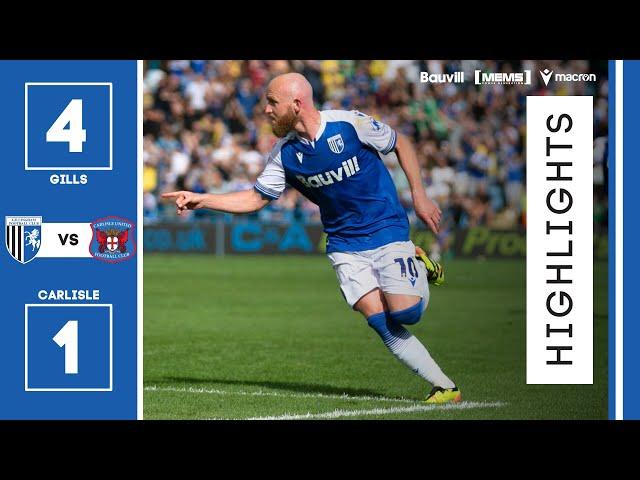 HIGHLIGHTS | Gillingham 4 Carlisle United 1