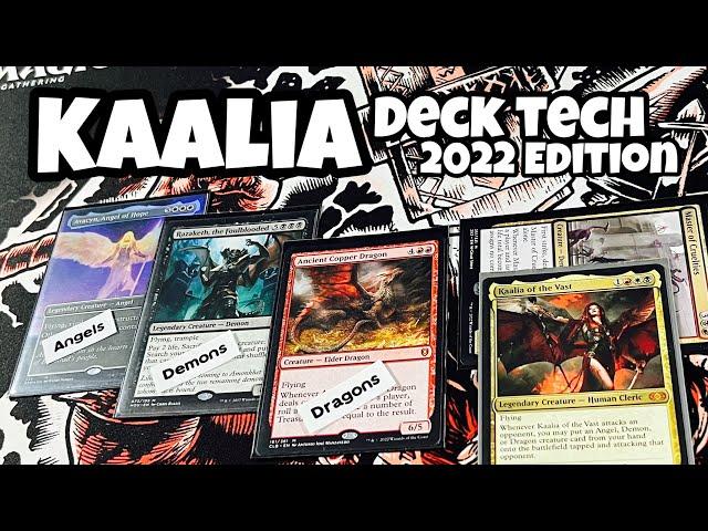 Kaalia 2022 Deck Tech - SNEAKY SNEAKY // MTG // EDH // CMDR // Angels // Demons // Dragons