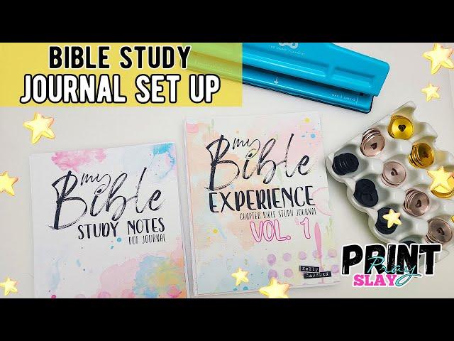 Set Up My Bible Experience Chapter Bible Study Journal - Remove Spine & Punch Holes - Amazon KDP