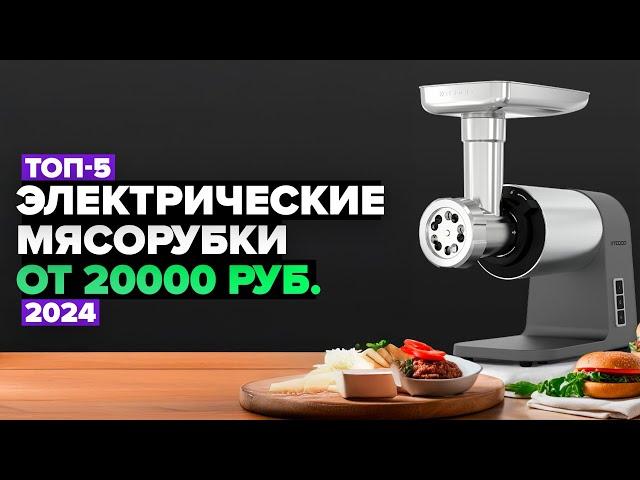 ТОП-5: Лучшие электрические мясорубки  Рейтинг электромясорубок 2024 года