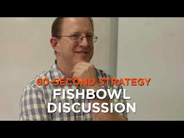 60-Second Strategy: Fishbowl Discussion