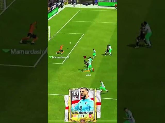 This goal keeper is Crazy #fifamobile #fcmoblielive #gamingcommunity #shorts #shortvideo