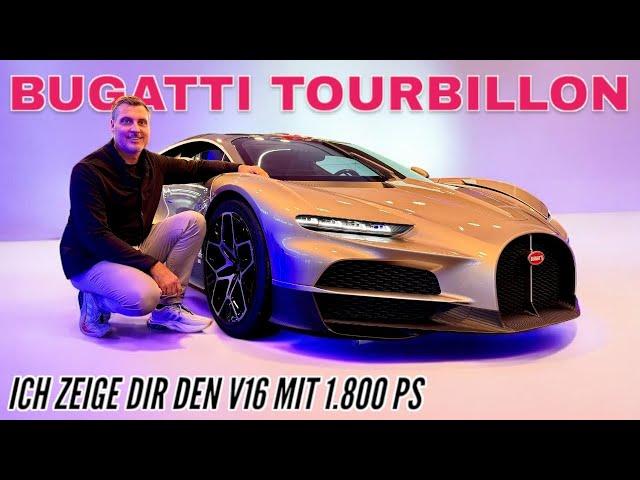 BUGATTI TOURBILLON: V16 Hybrid mit 1.800 PS | Mehr als ein Hypercar | Review