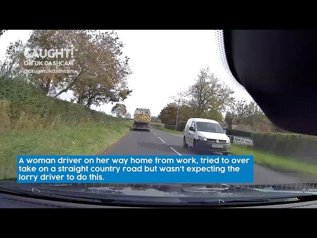 This overtake ended badly - UK Dash Cam -  Bad Driving - Road Rage - Idiot Drivers - Caught!