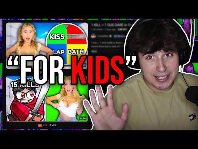 Disgusting Roblox YouTuber Promotes OnlyFans To Kids... (CobeyBlox)