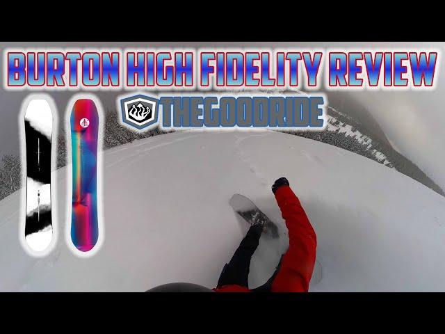 Burton High Fidelity 2025 Snowboard Review