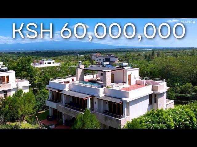 Inside Ksh.60,000,000 6Bedroom Holiday Home with Mt.Kenya Views  House Tour in Nanyuki Kenya