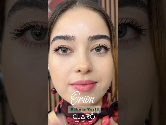 Claro Orion  Köknar Yeşili  #lens #renklilens #clarolens #beauty #makeup #lens #lashes #renklilens