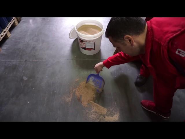 Adeco Oil Absorbent granule - promo film