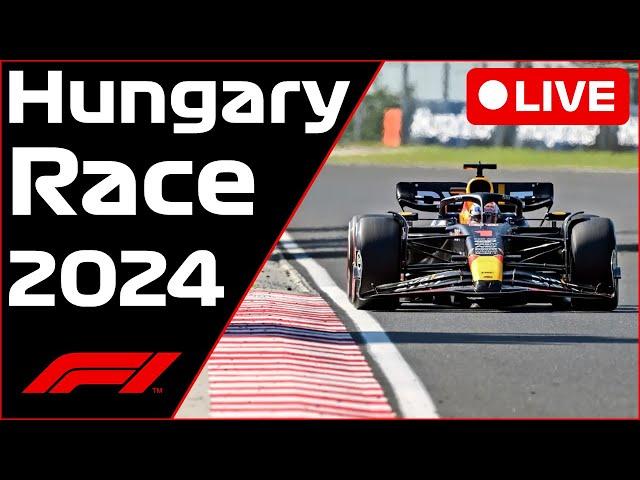 F1 LIVE - Hungary GP RACE - Commentary + Live Timing