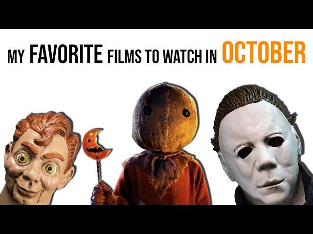 my favorite movies to watch during October/Halloween