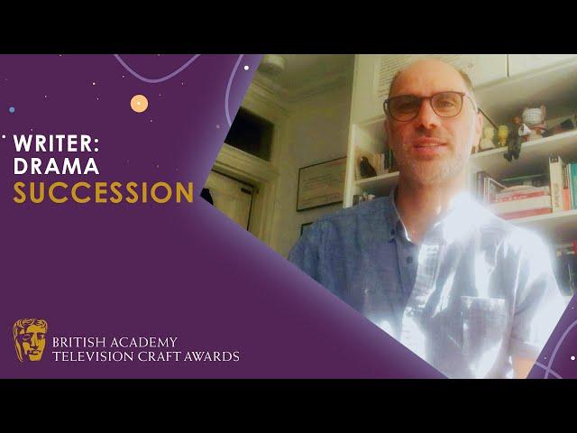 Jesse Armstrong Wins Writer: Drama for Succession | BAFTA TV Craft Awards 2020