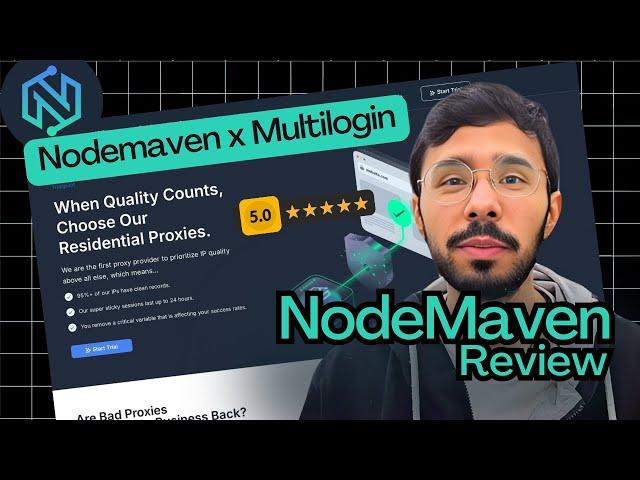 NodeMaven Proxies Review + Multilogin Tutorial - Testing Proxy Quality