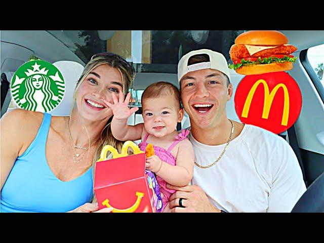 Eating The MOST POPULAR Food Items On Fast Food Restaurants Menus!