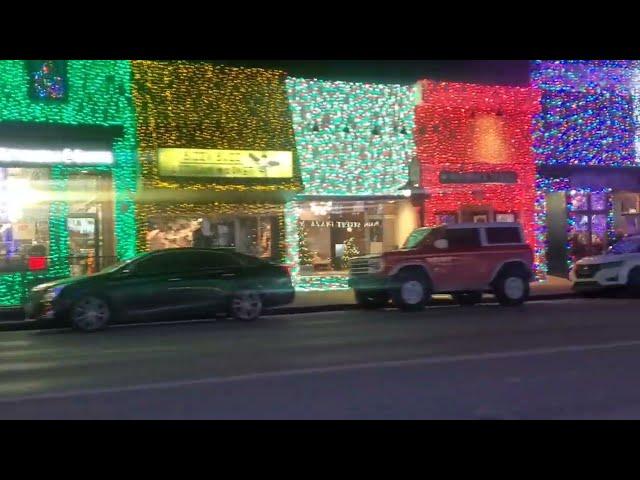 Amazing Christmas lights in Rochester Michigan.  This annual event is a must see.