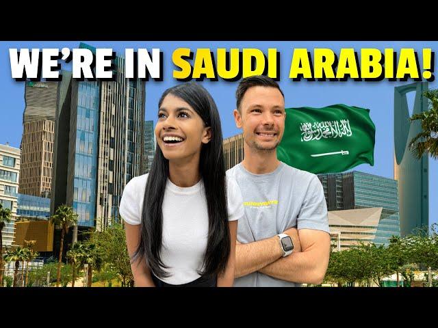 OUR FIRST TIME IN SAUDI ARABIA SHOCKED US! FIRST DAY IN RIYADH 