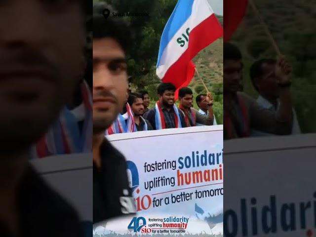 Welcome Rally for SIO National Leaders at Sawai Madhopur, Rajasthan #40YearsOfSIO
