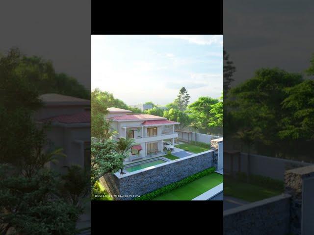 Modern Two Story Home Sri Lanka  #short