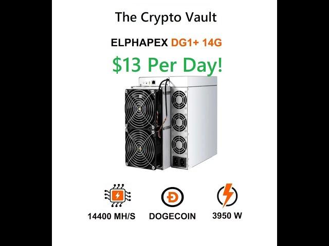 ElphaPex DG1+ ASIC Miner Review | The Crypto Vault