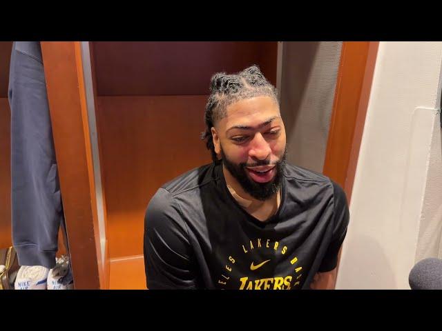 Anthony Davis On Lakers Win Over Pelicans, Team Defense