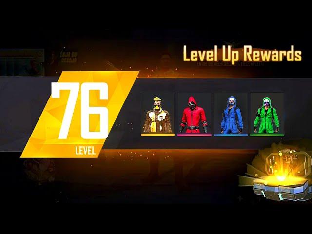 LEVEL UP 76  ADAM GOT 4 BUNDLES  FREE FIRE