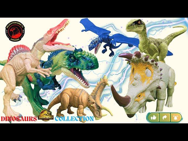 The BEST Haul of Jurassic World: Tyrannosaurus Rex, Brachiosaurus, Triceratops, Indoraptor & More !