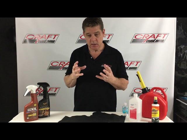 DO NOT USE Hand Sanitizer on Steering Wheel - Craft Customs Explains Why!